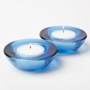 Colored Tealight Candle Holder