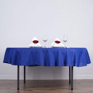 90″ Polyester Round Tablecloth