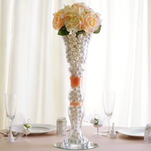20″ Trumpet Glass Vase