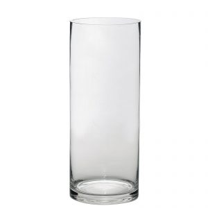 12″ Heavy Duty Cylinder Glass Vase