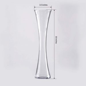 16″ Heavy Duty Hour Glass Vase