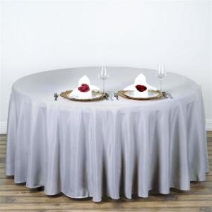 108″ Polyester Round Tablecloth