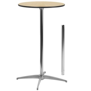 Tall 30″ Round Bistro Table (42″ height)